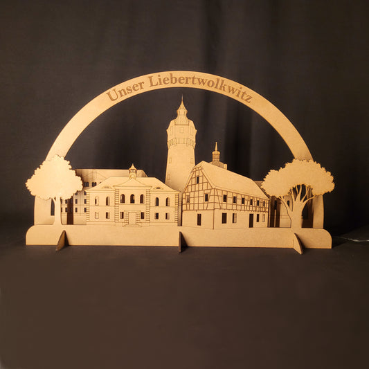 Lichtbogen Liebertwolkwitz ohne Licht