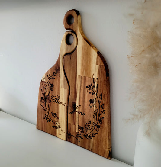 Paarbrettchen verschlungen