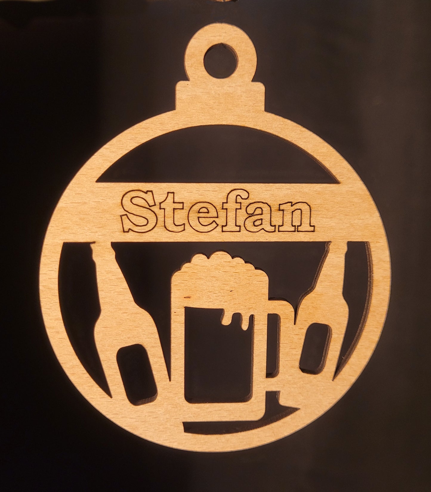 Weihnachtsanhänger Bierchen