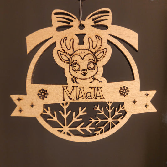 Weihnachtsanhänger Elch