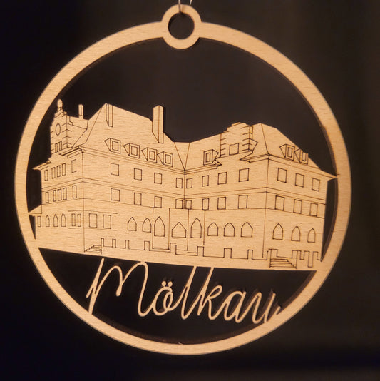 Weihnachtsanhänger Mölkau Gemeindeamt