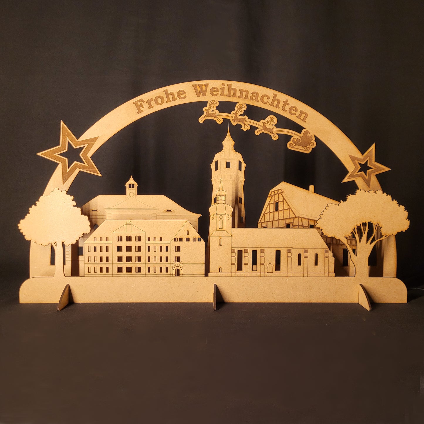 Weihnachtsbogen Liebertwolkwitz ohne Licht